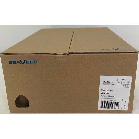 SeaVees Hawthorne Slip on shoe Pavement Suede Mens size 7 NIB - Picture 8 of 9